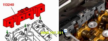 Bộ dưỡng cam BMW M50 M52 M54