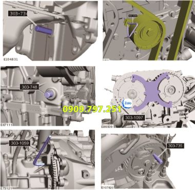 Bộ cân cam động cơ Ford Mazda JTC 4234