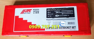 Bộ đầu tuýp 3/8“ 23 chi tiết JTC K3231