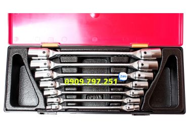 Bộ cờ lê 2 đầu tuýp 07 chi tiết JTC K6072