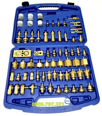 Bộ đầu nối thử xì hệ thống lạnh dòng xe Châu Âu Châu Mỹ