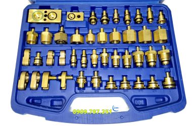 Bộ đầu nối thử xì hệ thống lạnh dòng xe Châu Âu Châu Mỹ