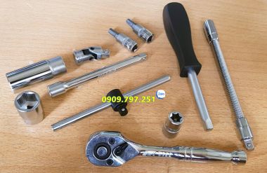 Bộ đầu tuýp 1/4 inch 73 chi tiết JTC K2732