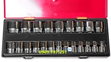 Bộ đầu tuýp ngắn 12 cạnh 8-32mm JTC K4222