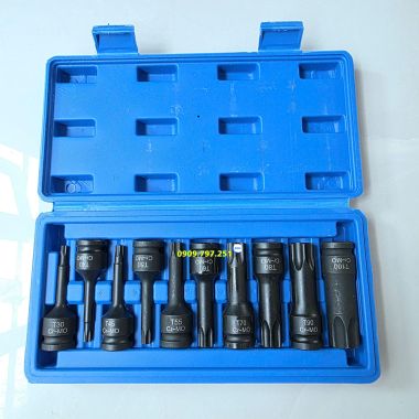 Bộ đầu tuýp lục giác sao T30 T40 T45 T50 T55 T60 T70 T80 T90 T100