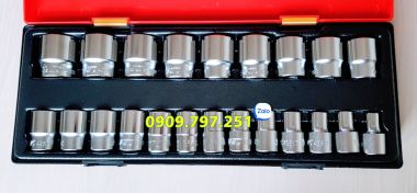 Bộ tuýp ngắn 6 cạnh 8-32mm JTC K4221