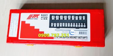Bộ tuýp ngắn 6 cạnh 8-32mm JTC K4221