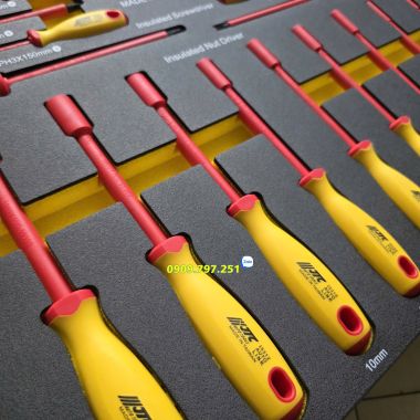 Bộ đồ nghề sửa chữa cách điện 1000V 18 chi tiết JTC I3018