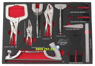 Bộ dụng cụ sửa chữa đồng sơn thân vỏ ô tô 177 chi tiết JTC UB0177
