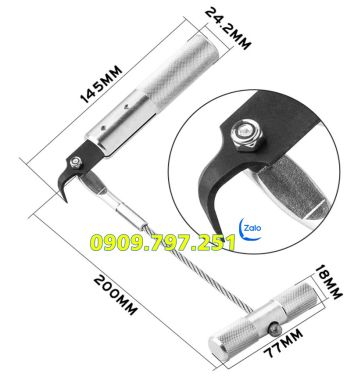 Bộ dụng cụ cắt ron kính ô tô 7 chi tiết