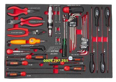 Bộ dụng cụ sửa chữa 43 chi tiết JTC UB2043