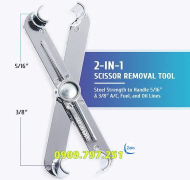 Bộ tháo ống điều hòa tháo ống nhiên liệu 22 chi tiết