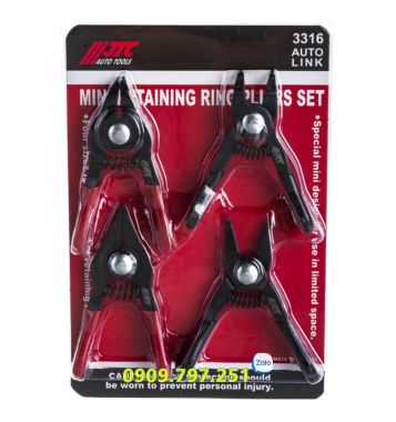 Bộ kìm mở phe mini 04 cái JTC 3316