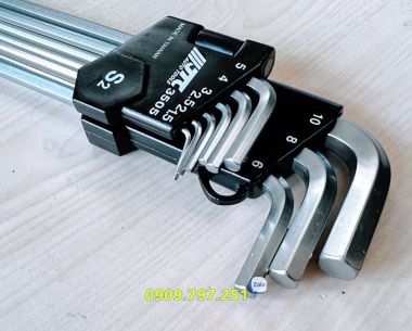 Bộ lục giác hệ mét 09 chi tiết JTC 3505