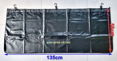 Bộ phủ vè xe ô tô 3 tấm có nam châm và móc treo