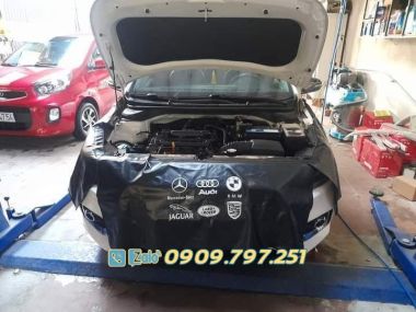 Bộ phủ vè xe ô tô 3 tấm có nam châm và móc treo