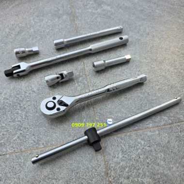 JTC K3231 Bộ đầu tuýp ngắn 3/8 inch 6 cạnh 23 chi tiết Đài Loan