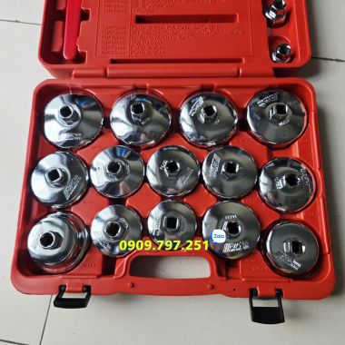 Bộ vam cảo mở lọc nhớt xe ô tô 18 chi tiết JTC 4572