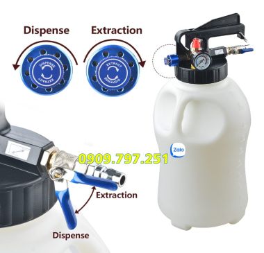 Bình thay nhớt hộp số tự động bằng khí nén
