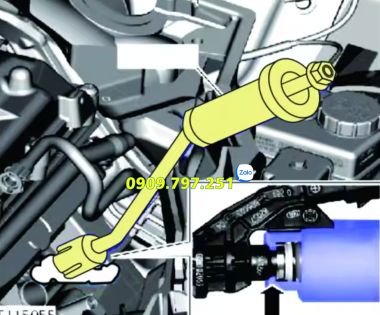 Dụng cụ tháo kim phun Jaguar Range Rover