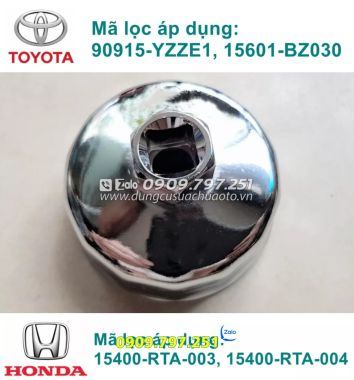 Cảo mở lọc nhớt xe Toyota Vios Wigo Yaris Rush Avanza Veloz Cross