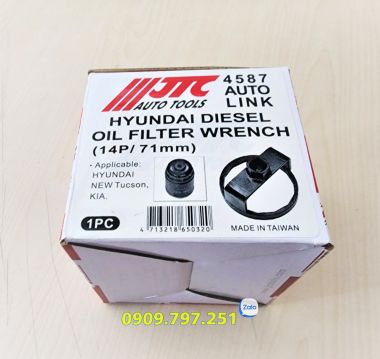 Cảo mở lọc dầu 14 cạnh 71mm Hyundai New Tucson JTC 4587