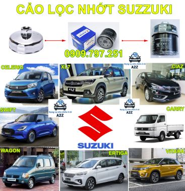 Cảo mở lọc nhớt xe Suzuki Ertiga XL7 Swift Ciaz APV Wagon Celerio Carry