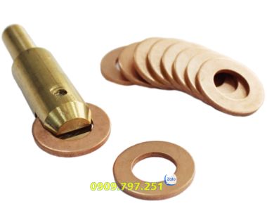 Đầu hàn long đền hình chìa khóa, long đền tròn cho máy hàn rút tôn