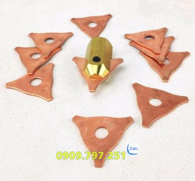 Đầu hàn long đền tam giác cho máy hàn rút tôn