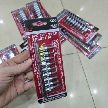 Đầu tuýp sao 5 cạnh có lỗ JTC 3303
