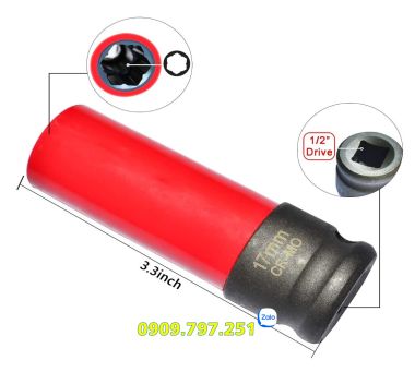 Tuýp tháo tắc kê bánh xe Mercedes Benz