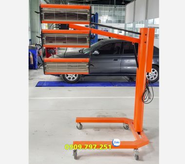 Đèn sấy sơn hồng ngoại 3 bóng Solary B3