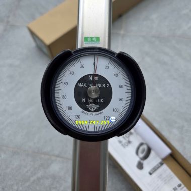Đồng hồ cân lực hiển thị kim 140Nm Nhật Bản Kanon N140TOK-G