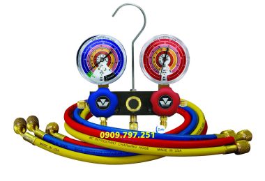 Đồng hồ nạp ga lạnh R22 R404A R407F R134a Mastercool 93661-MRB1