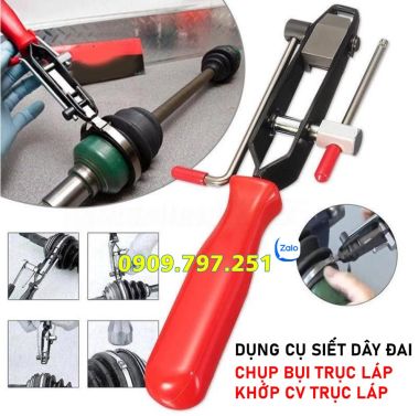 Dụng cụ siết cắt dây đai trục láp ô tô