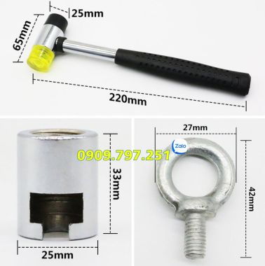Dụng cụ sửa chữa vết móp trên xe ô tô 24 chi tiết