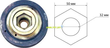 Dụng cụ tháo puli trục khuỷu động cơ Honda JTC 1902