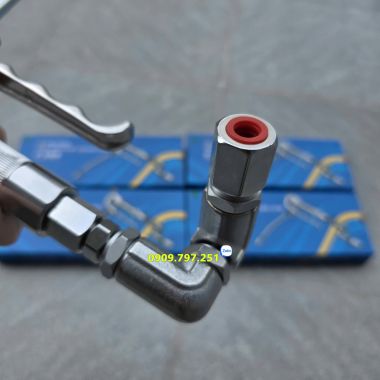 Jolong G200 Tay bơm mỡ bò khí nén chính hãng Đài Loan