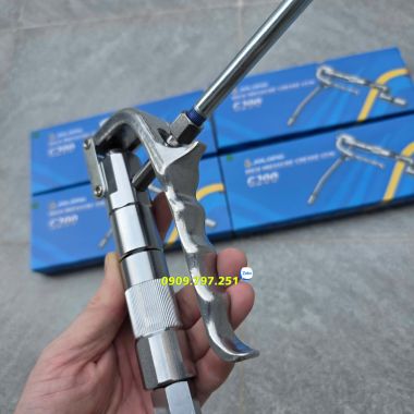 Jolong G200 Tay bơm mỡ bò khí nén chính hãng Đài Loan