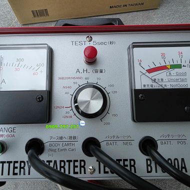 JTC BT600A Máy test kiểm tra bình ắc quy ô tô hãng JTC Đài Loan