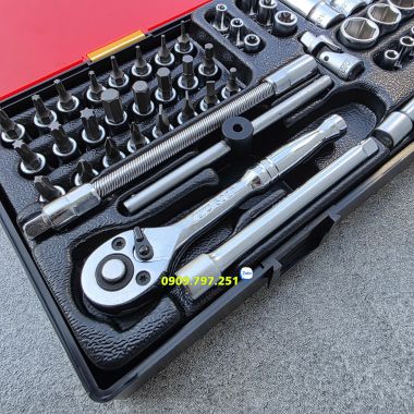JTC K2731 Bộ đầu tuýp 1/4 inch 73 chi tiết Đài Loan
