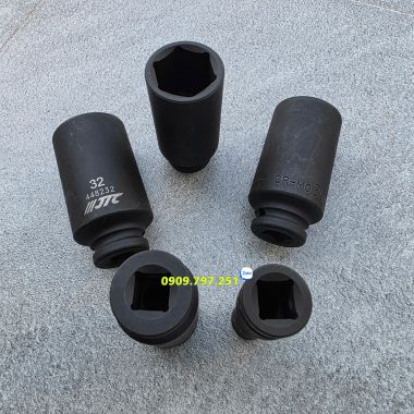 Bộ tuýp đen dài 6 cạnh 1/2“ 10-32mm JTC K4121