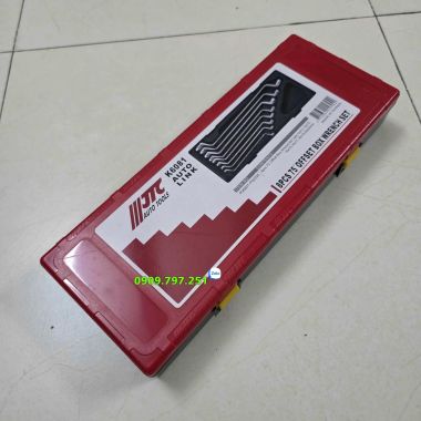 JTC-K6081 Bộ cờ lê 2 đầu vòng nghiêng 75 độ 8-24mm
