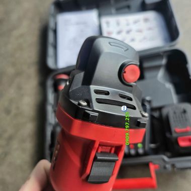 Máy mài góc 125mm dùng pin model DG-502V hãng Mighty-Seven Đài Loan