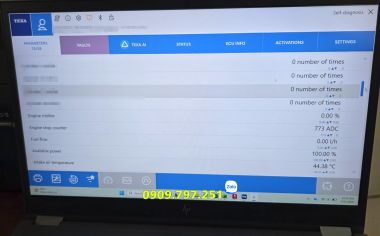 Máy đọc lỗi tàu thuỷ Texa TXB2 và phần mềm IDC6 Marine