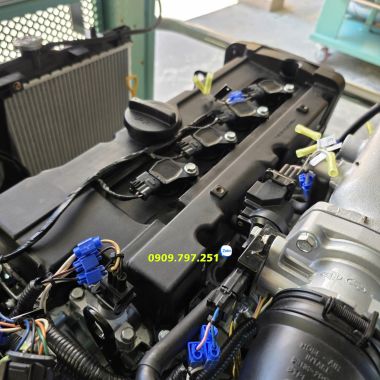 Mô hình dạy nghề động cơ phun xăng và hộp số tự động G-110901 Daessung-G3 Hàn Quốc