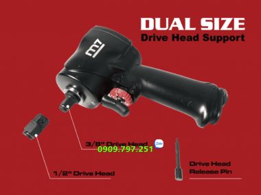 NC-4600-14KIT Bộ súng vặn ốc dùng khí nén 1/2