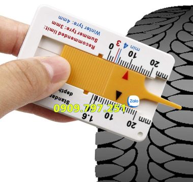 Thước đo độ mòn lốp xe ô tô