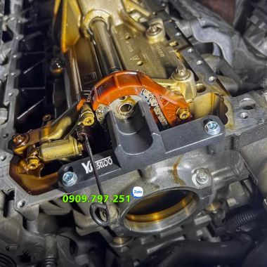 Tool gá trục cân bằng bơm nhớt và khoá bánh đà động cơ BMW N20 N26