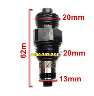 Van xả dầu cầu nâng ô tô 62mm x ren 20mm